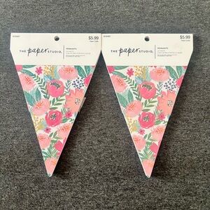 Paper Pennants- The paper studio